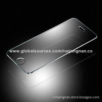 Tempered Glass Screen Protector for iPhone 5/5S, 0.3mm Curved Edge